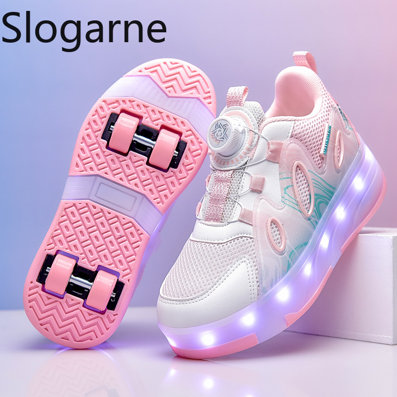 Sneakers - أحذية تزلج بعجلات شبكية جديدة لعام