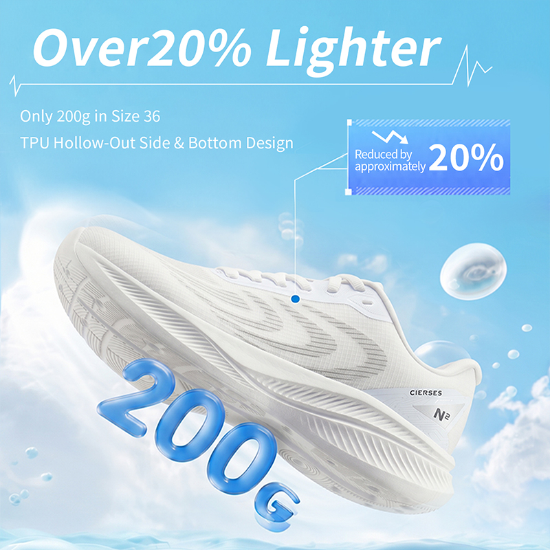 Reflective Night Running Shoes - أحذية الجري CIERSES خفيفة الوزن للرجال