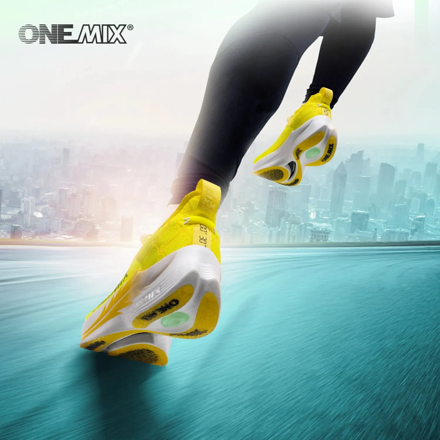 أحذية ONEMIX للجري والماراثون  - مراجعة Carbon Plate Marathon Racing Shoes وسعره