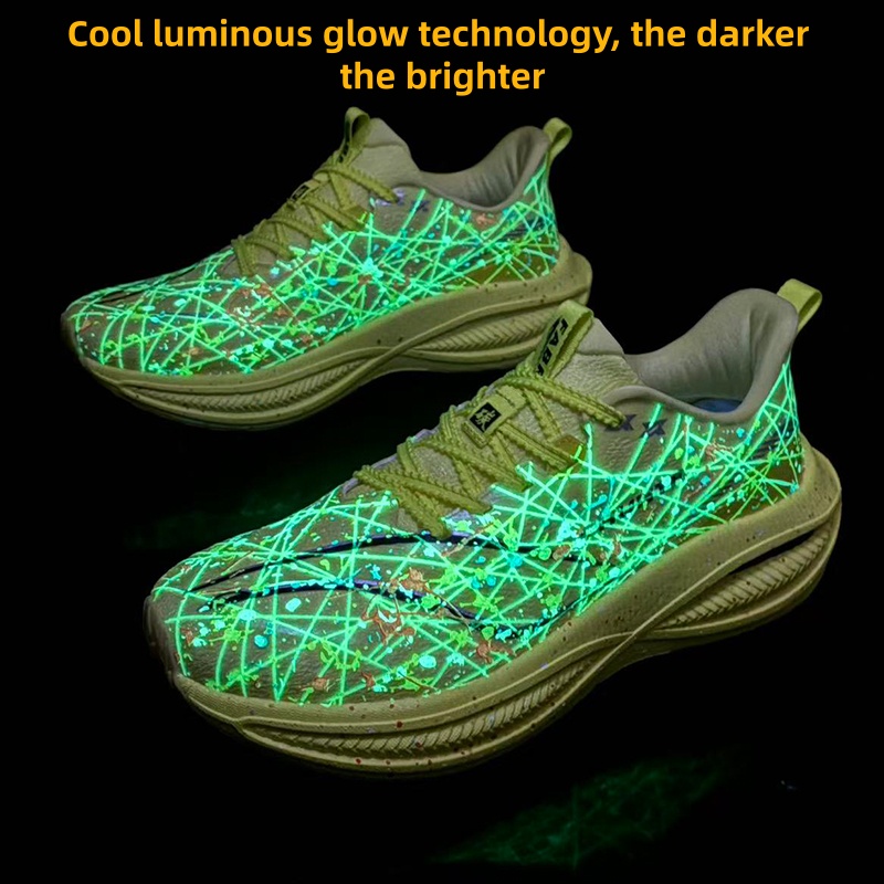 أحذية جري جديدة للرجال مضيئة،  - مراجعة Reflective Night Running Shoes وسعره