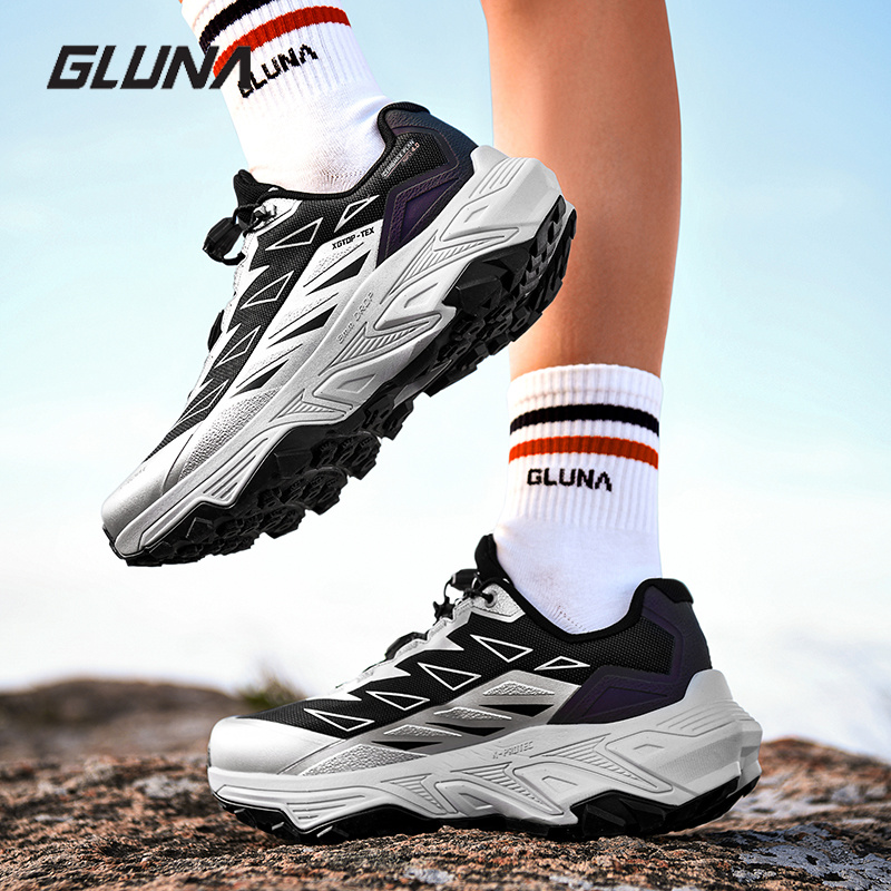 أحذية جري مقاومة للماء بالكامل - مراجعة Anti Slip Trail Running Sneakers وسعره