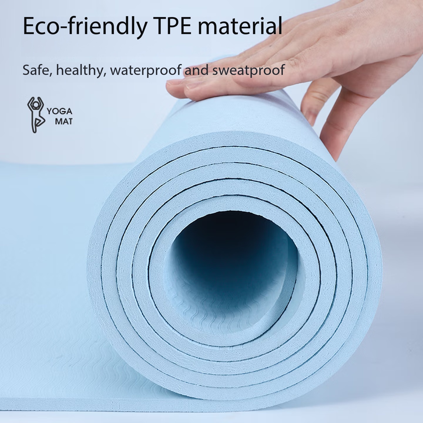 بساط سميك غير قابل للانزلاق يم - مراجعة Shock Absorbing Gym Trainers وسعره