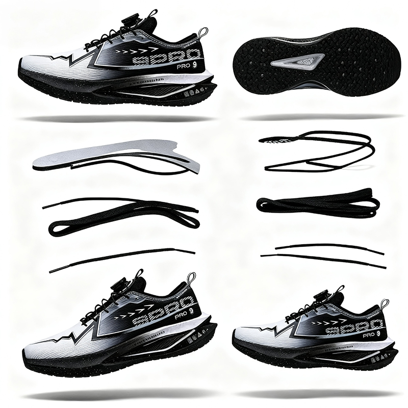أحذية الجري الجديدة الكربون مج - مراجعة Breathable Mesh Athletic Shoes وسعره