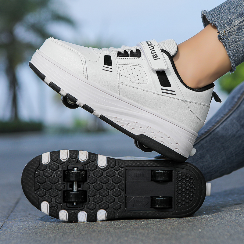 أحذية تزلج بأربع عجلات قابلة ل - مراجعة Sneakers وسعره
