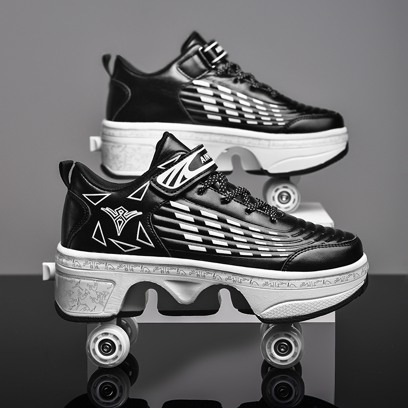 أحذية تزلج جديدة للشباب بأربع  - مراجعة Running Shoes وسعره