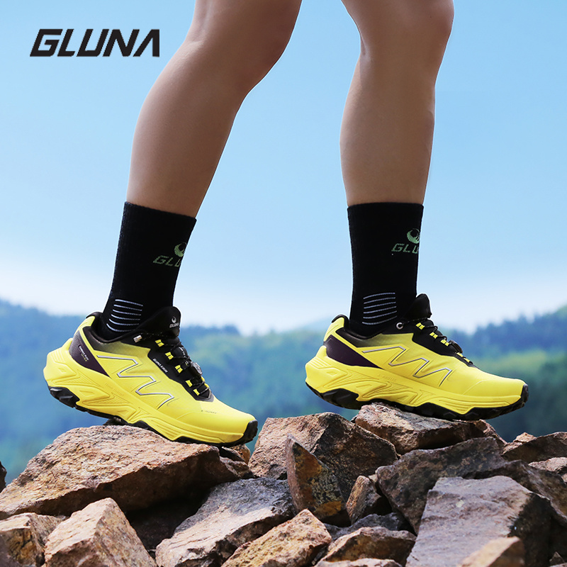 أحذية جري GLUNA Kirin 5.0 للطر - مراجعة Anti Slip Trail Running Sneakers وسعره