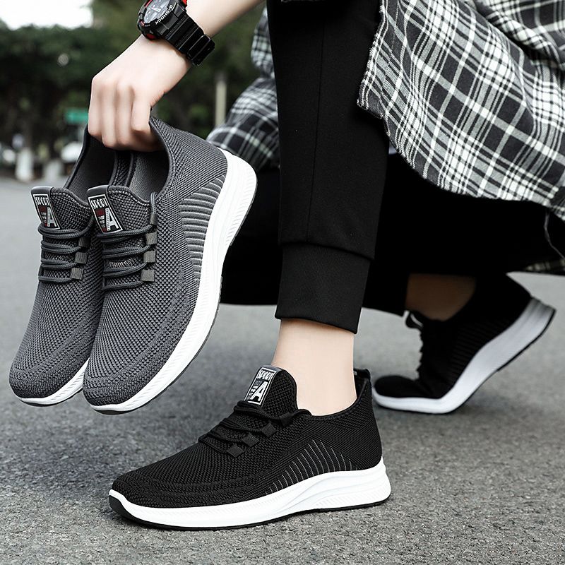 أحذية رياضية رجالية صيفية 2026 - مراجعة Breathable Mesh Athletic Shoes وسعره