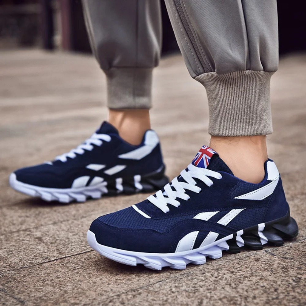 أحذية رياضية كاجوال للرجال في  - مراجعة Breathable Mesh Athletic Shoes وسعره